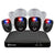 Enforcer 4 Camera 8 Channel 4K Ultra HD DVR Security System